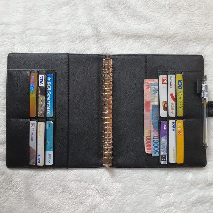 

BINDER POLOS PREMIUM BLACK A5 DAN B5