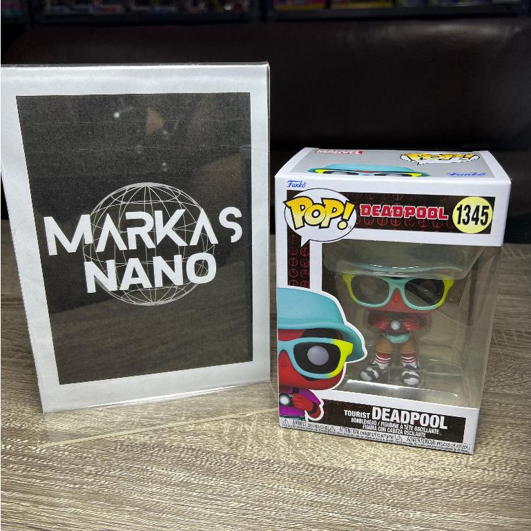 Funko POP Deadpool - TOURIST DEADPOOL #1345 Original Funko