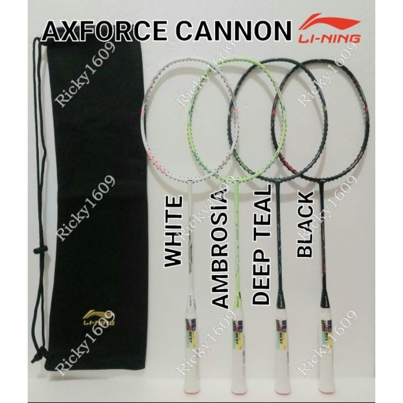VIVE RAKET BADMINTON LINING AXFORCE CANNON SERIES - RAKET LINING AXFORCE CANNON SERIES (WHITE -