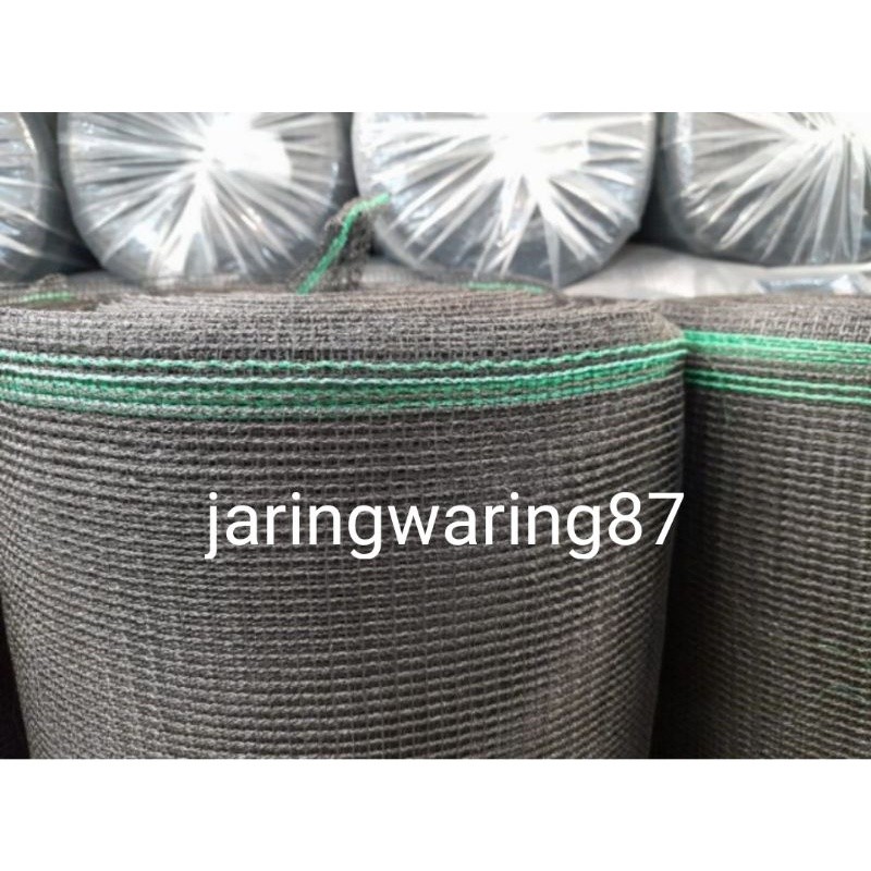 TREA Waring RK double list hijau/Waring ikan/Keramba ikan Waring Anti Geser PerRoll 50m x 1,2m murah