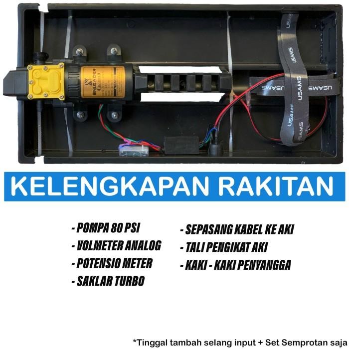 Paket Rakitan Pengubah Sprayer manual menjadi sprayer elektrik Set