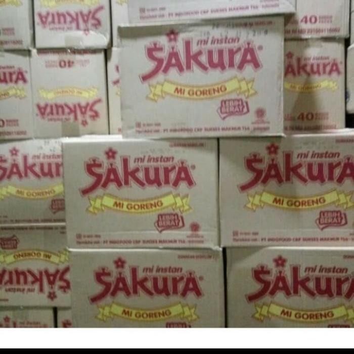 

Ready JT Mie Goreng Sakura 1dus