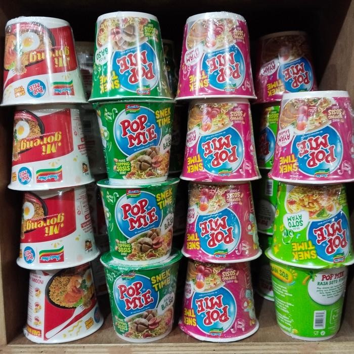 

Ready JT Pop mie mini harga per dus