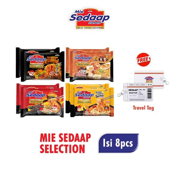 

Ready JT Sedaap Mie Instan 8pcs Mix Flavors Korean Series & Singapore Laksa
