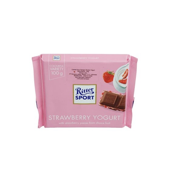 

RITTER SPORT STR YOGURT 100 GR