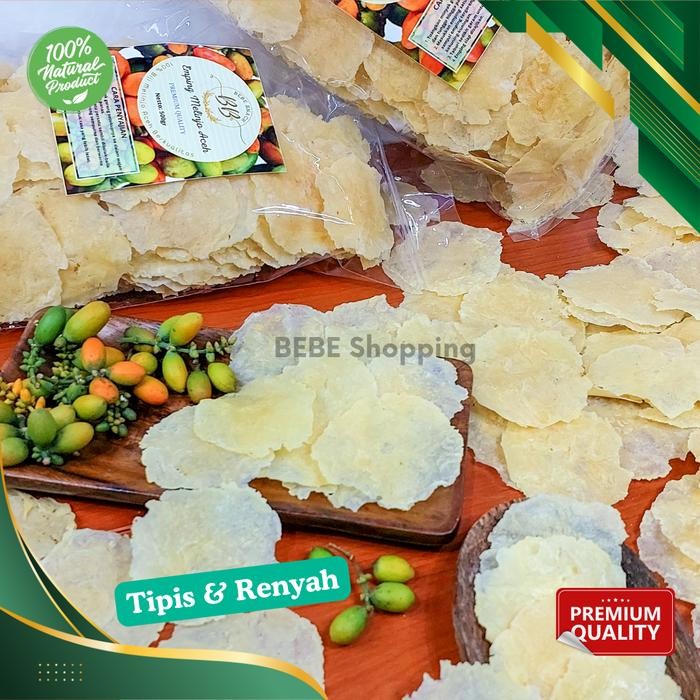 

SALE !!! EMPING MELINJO ACEH BEBE SNACK KUALITAS PREMIUM SUPER TIPIS 500 GRAM READYY