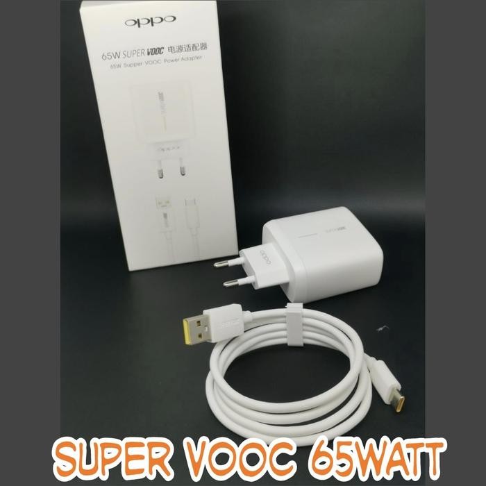 CHARGER VOOC OPPO ORIGINAL SUPER VOOC 65WATT ORIGINAL