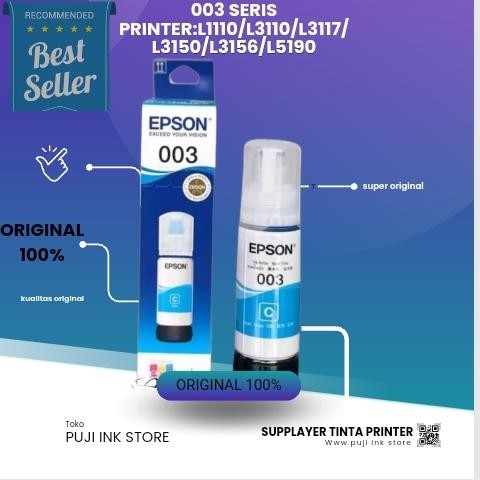 TINTA EPSON 003 BK ORIGINAL