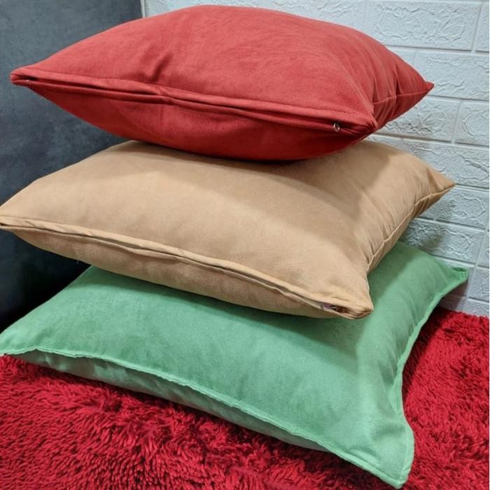 Sarung Bantal Lantai Jumbo 8080 9090 Sarung Bantal Sofa Besar Senderan Sofa Penutup Resleting