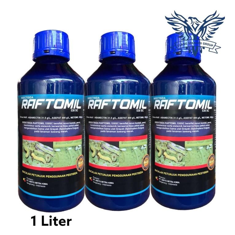 RAFTOMIL 530SC 1 liter Insektisida Abamectin Asefat Metomil