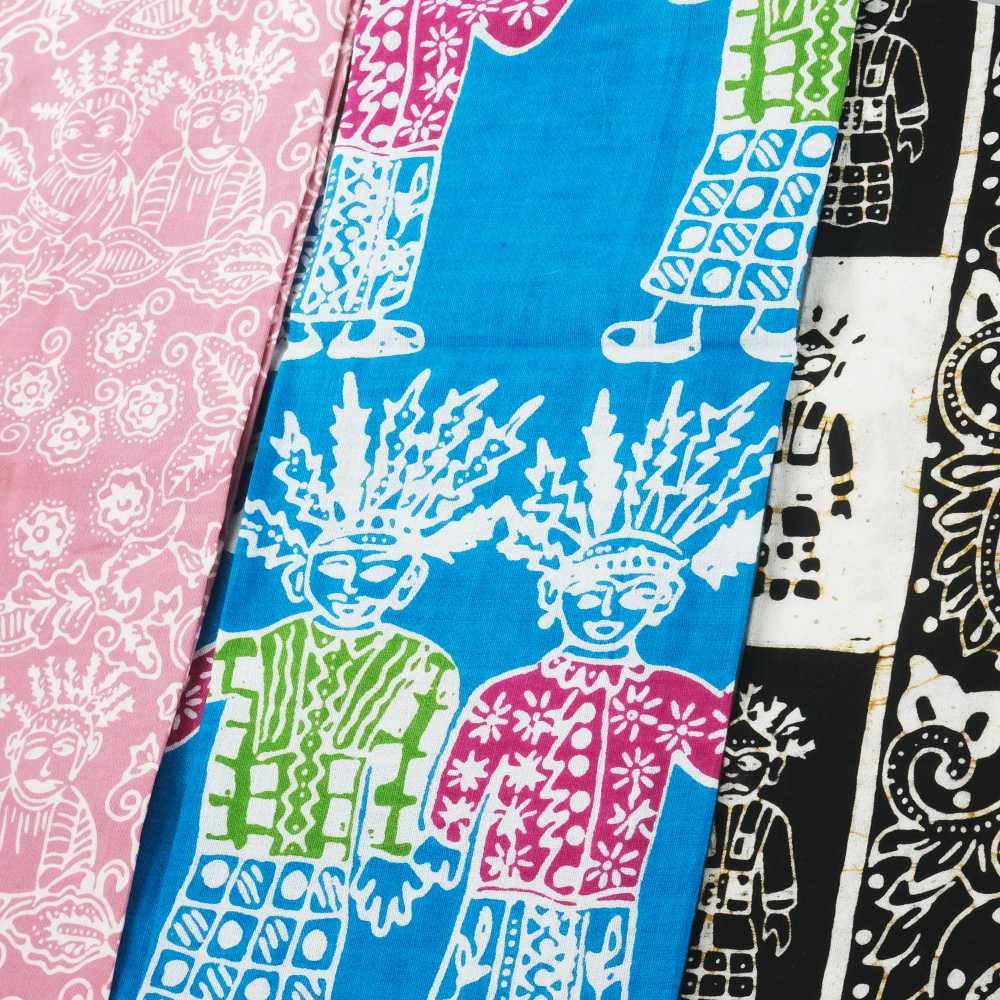 Sewish & Rich Kain Cukin Batik Printing Selendang Betawi - Sr13