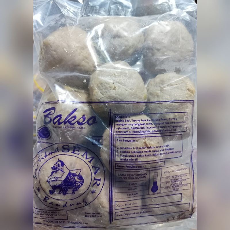 

debo BAKSO CAP SEMAR, ISI CINCANG 1PACK 10 PCS