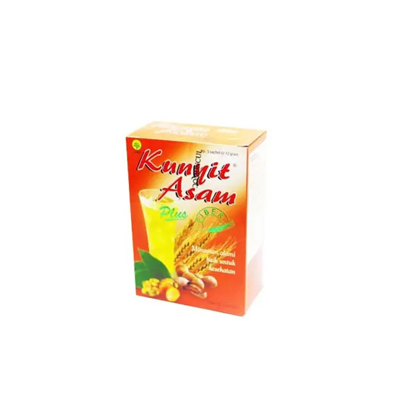 

KUNYIT ASAM FIBER 5 PCS X 12 GR