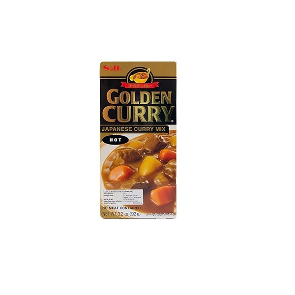 

S&B GOLDEN CURRY MIX HOT 92 GR