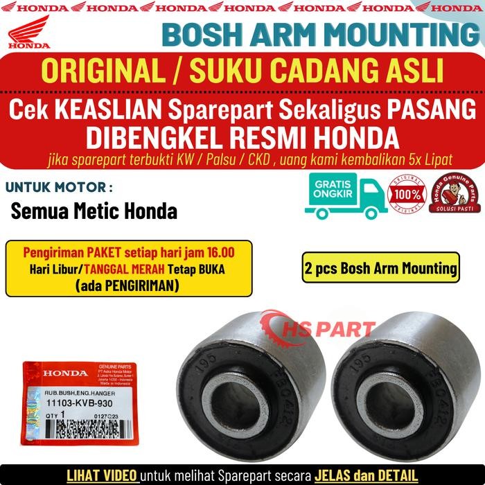 Bosh Arm Mounting Engine Beat Scoopy Spacy Fi Esp New Karbu Deluxe Genio PCX ADV Vario 110 125 150