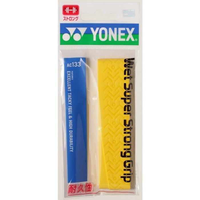 NEW GRIP RAKET YONEX AC133 WET SUPER STRONG GRIP JP CODE 100% IMPOR DARI JEPANG