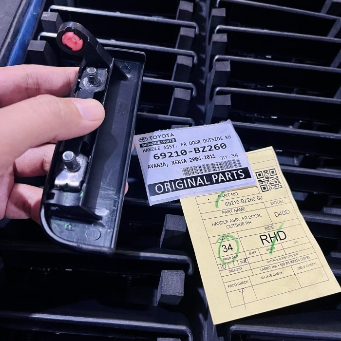 Handle Pintu Luar Depan Set Kanan Kiri Toyota Avanza Xenia 2004 2005 2006 2007 2008 2009 2010