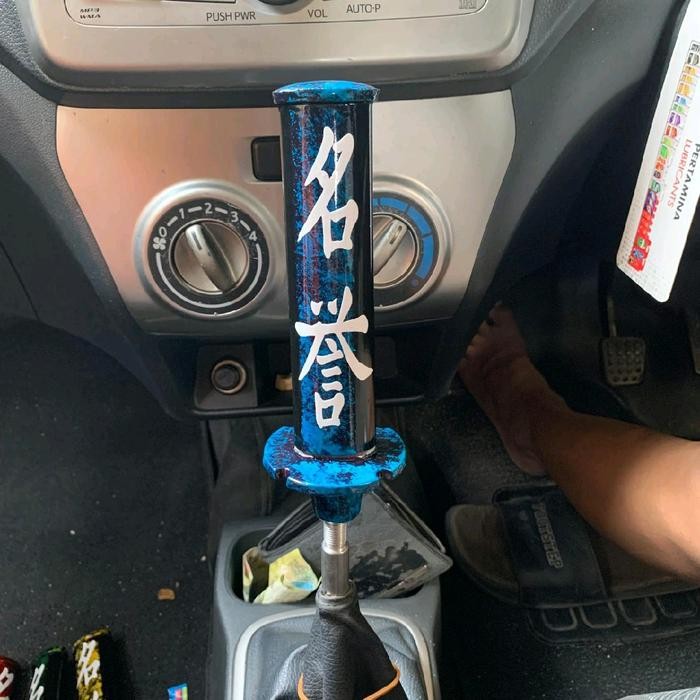 Terbatas.. Gagang Samurai/Presneling Motif Samurai/Tongkat Presneling/Shift Knob/Tuas Gigi/Variasi