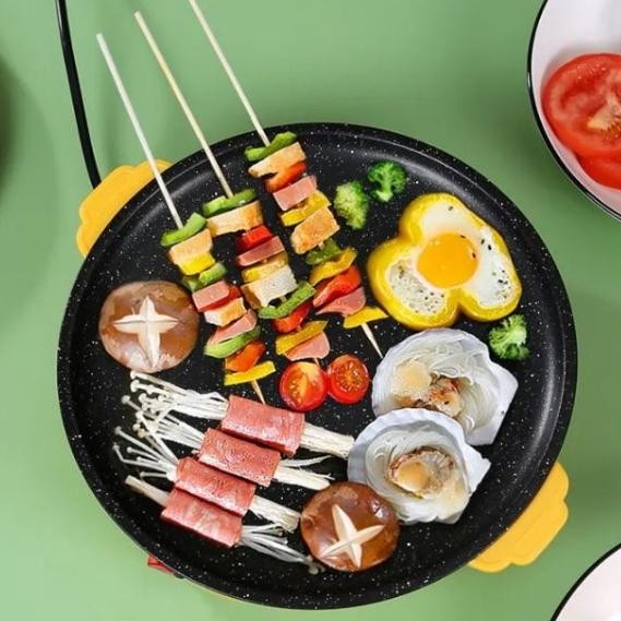 wajan penggorengan listrik multifungsi anti lengket