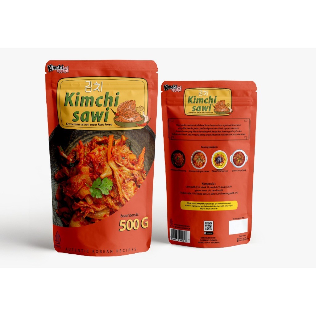 

Terlaris! Fresh Kimchi Sawi Gram Dibuat Oleh Chef Korea