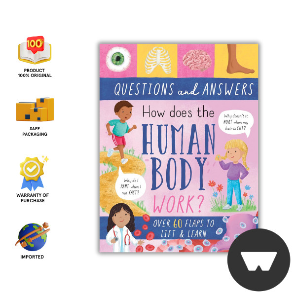 Npp - Large Question-And-Answer Flap Book - Human Body