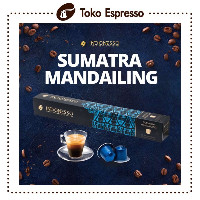 

PROMO Indonesso Coffee Capsules Kompatibel untuk Nespresso