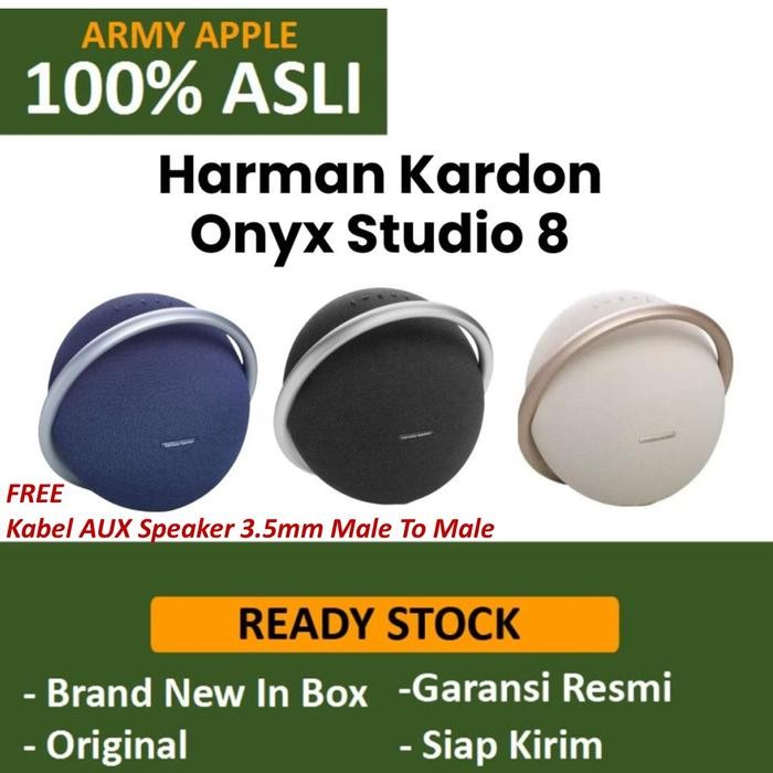 Harman Kardon Onyx Studio 8 Speaker Portable Bluetooth Onyx 8