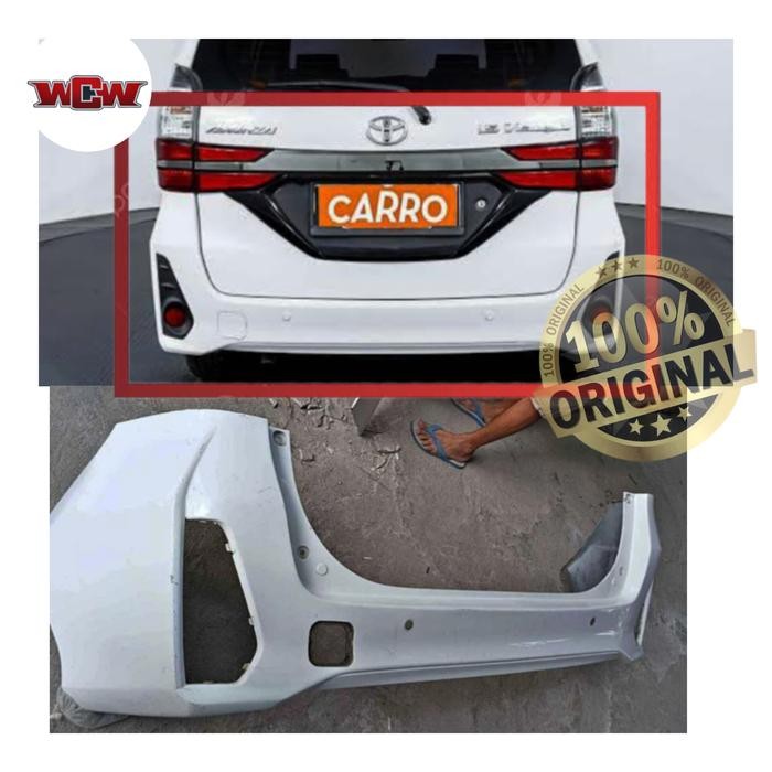 bumper bemper belakang Toyota avanza veloz 2019 2020 original