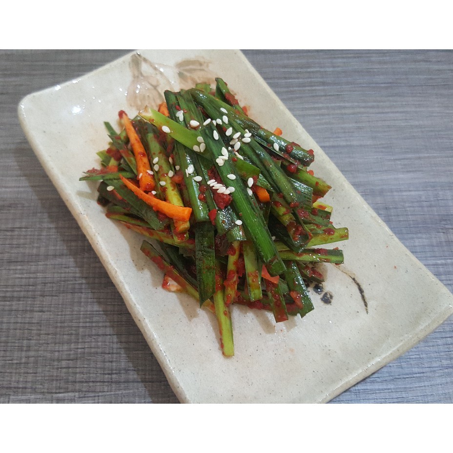 

Terlaris! Kimchi Kucai Gram Korea Enak Dibuat Oleh Chef Korea