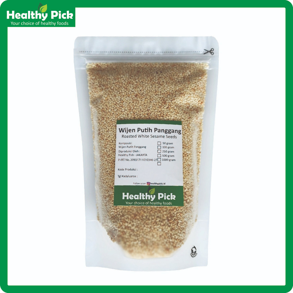 

Terlaris! WIJEN PANGGANG SANGRAI TOASTED ROASTED SESAME gr
