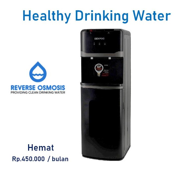 DISPENSER REVERSE OSMOSIS MIYAKO MESIN RO FILTER