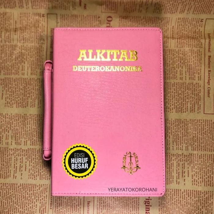 Alkitab Katolik Deuterokanonika Huruf Besar XL Fashionable / Besar