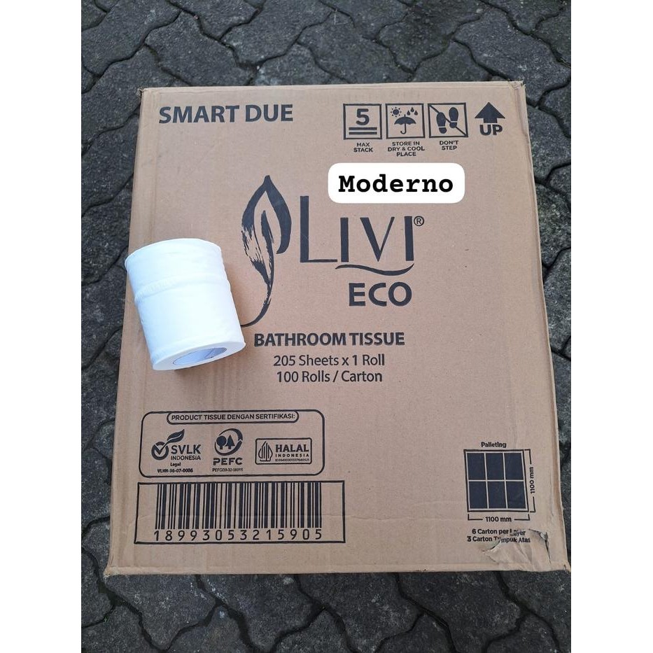 Tissue Livi Toilet / Tisu Livi Roll Smart due