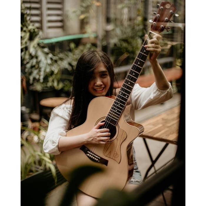 Gitar Akustik Mandalika Original Nxl02 Fullset