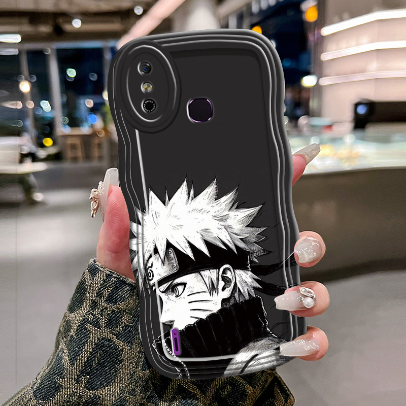 Casing Hp Untuk Infinix Smart 4 Smart 4C Case HP Casing sampul pelindung silikon Kesing gelombang So