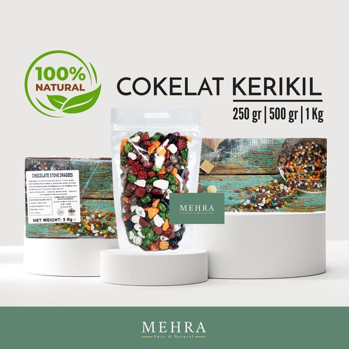

Coklat Kerikil / Krikil / Permen Cokelat Premium Turki / Turkey 1 Kg