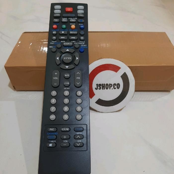 REMOTE/REMOT TV LCD LED DVB DVD TV HIFI POLYTRON 81G862 81I830 81I690 ORIGINAL/ASLI