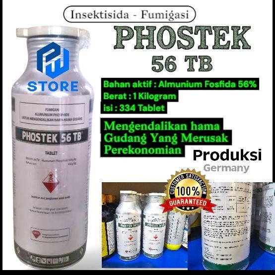 Termurah Obat Racun Basmi Kutu Gudang Phostek 56 Tb Tablet Fumigan Basmi Hama Kutu Terigu Beras Buah