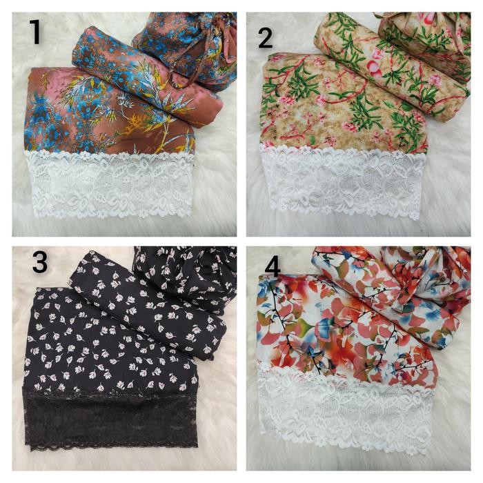 Mukena Katun Silky Senada Motif Premium 10