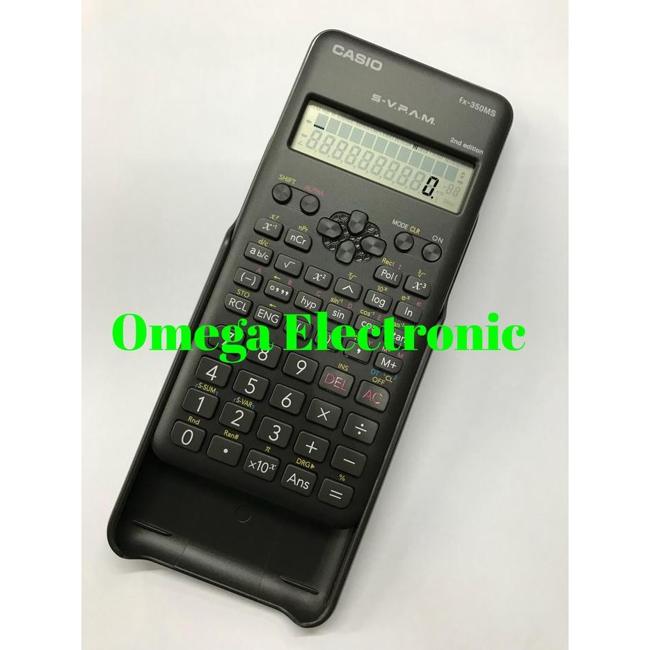 

Casio Fx-350Ms 2Nd Edition - Kalkulator Ilmiah Scientific Calculator