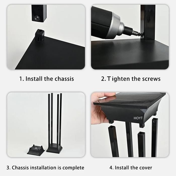 Lampu Taman Solar Tenaga Surya Minimalis / Lampu Hias Taman Solar