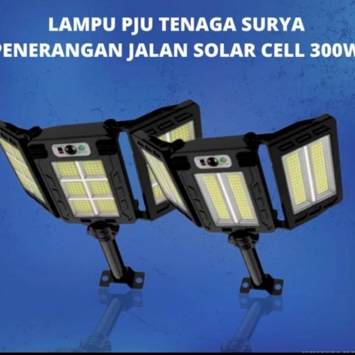 Lampu Jalan Solar 300 Watt / Lampu Pju Tenaga Surya 300W
