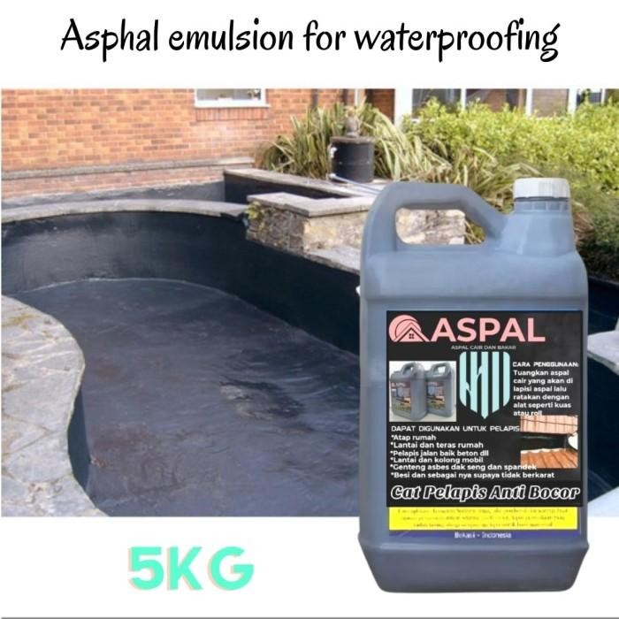 BEST SELLER Aspal Cair Untuk Dak Kolam Ikan Anti Rembes waterproofing