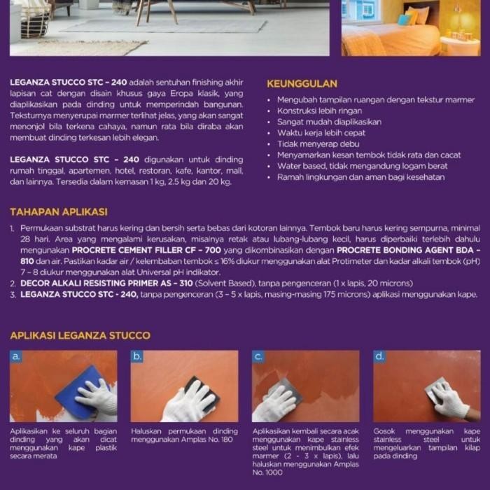 BEST SELLER Cat Texture Marmer PROPAN LEGENZA STUCCO STC-240 - 1 LT