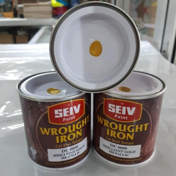 BEST SELLER cat besi warna emas/ brilliant gold metalic SEIV