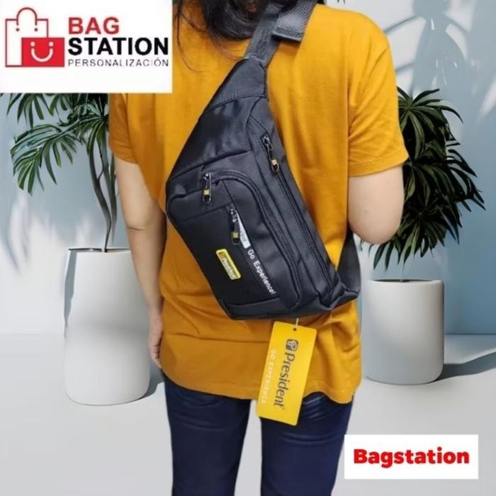 BEST SELLER BUM BAG PRESIDENT TAS PINGGANG PRESIDENT ORI WAIST BAG PRESIDENT ORI