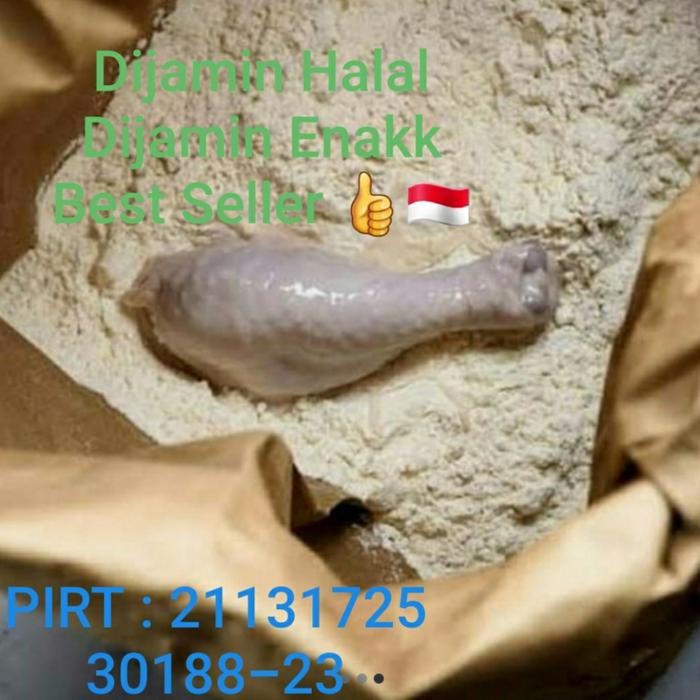 

SALE !!! BATTER BREADER MIX 2,5KG / HALAL-TEPUNG KENTUCKY SIAP PAKAI 2,5KG READYY