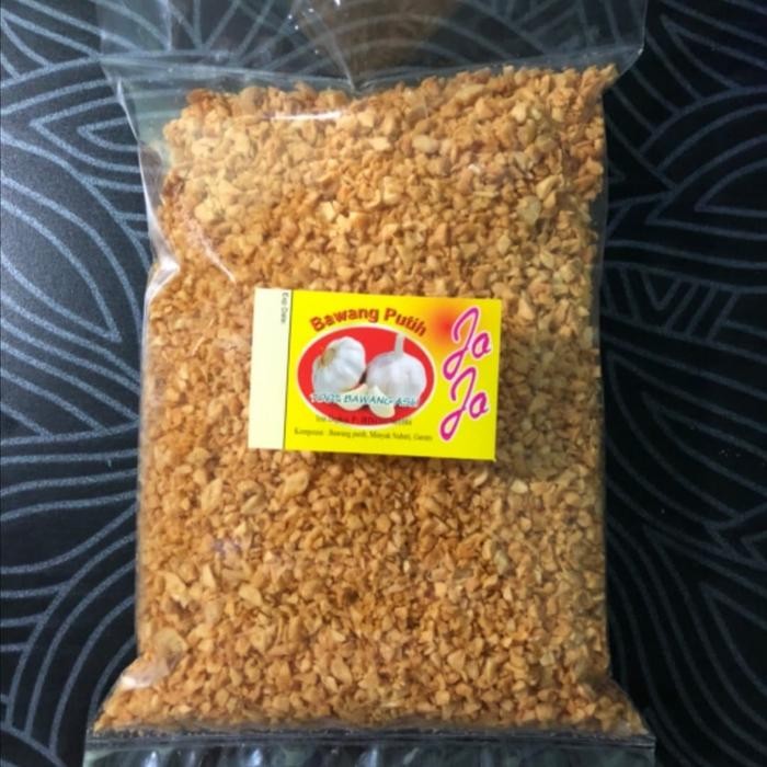 

SALE !!! BAWANG PUTIH GORENG JOJO CINCANG 500GR READYY