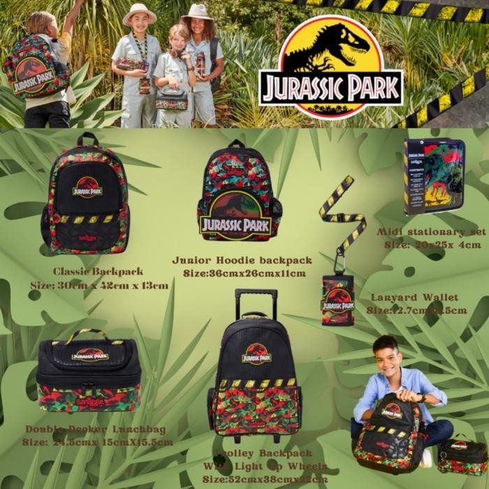 Smiggle Bagtas Smiggle Jurasic Dino Anak Tk Sdtas Dino Jurasic Sd