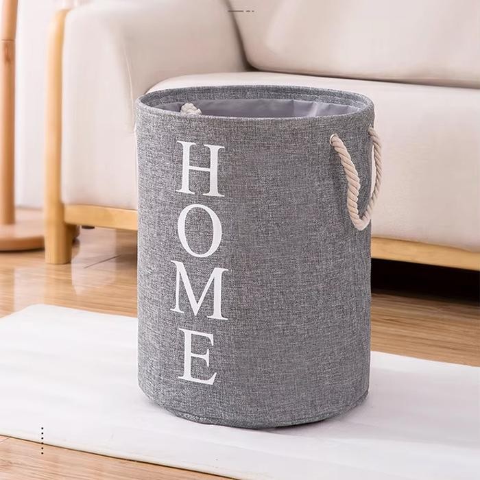 Keranjang Lipat Tempat Baju Cucian Pakaian Kotor Bekas Laundry Bag Mesin Cuci